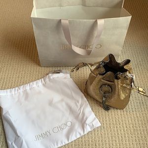 JIMMY CHOO CALLIE BUCKET BAG